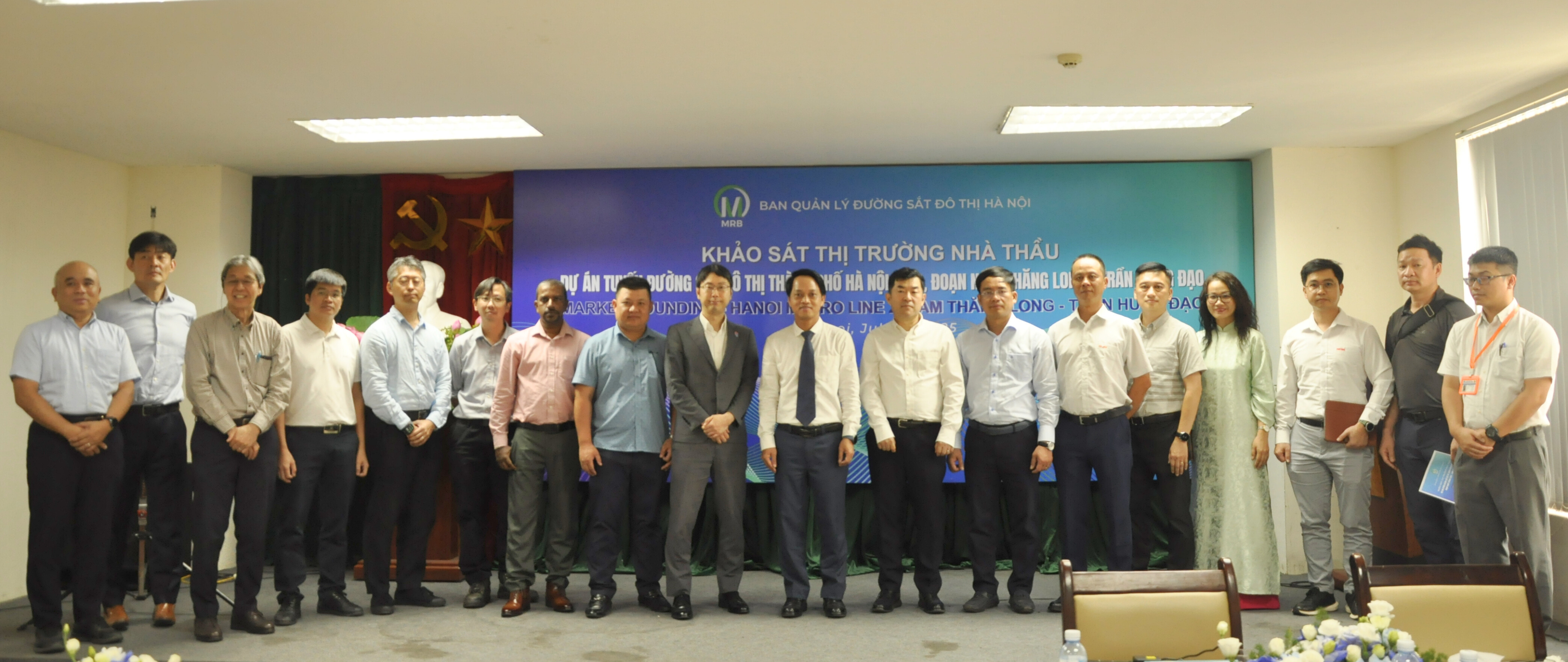 Khảo sát thị trường các nhà thầu quan tâm đến thực hiện Dự án Xây dựng tuyến đường sắt đô thị thành phố Hà Nội tuyến số 2, đoạn Nam Thăng Long - Trần Hưng Đạo