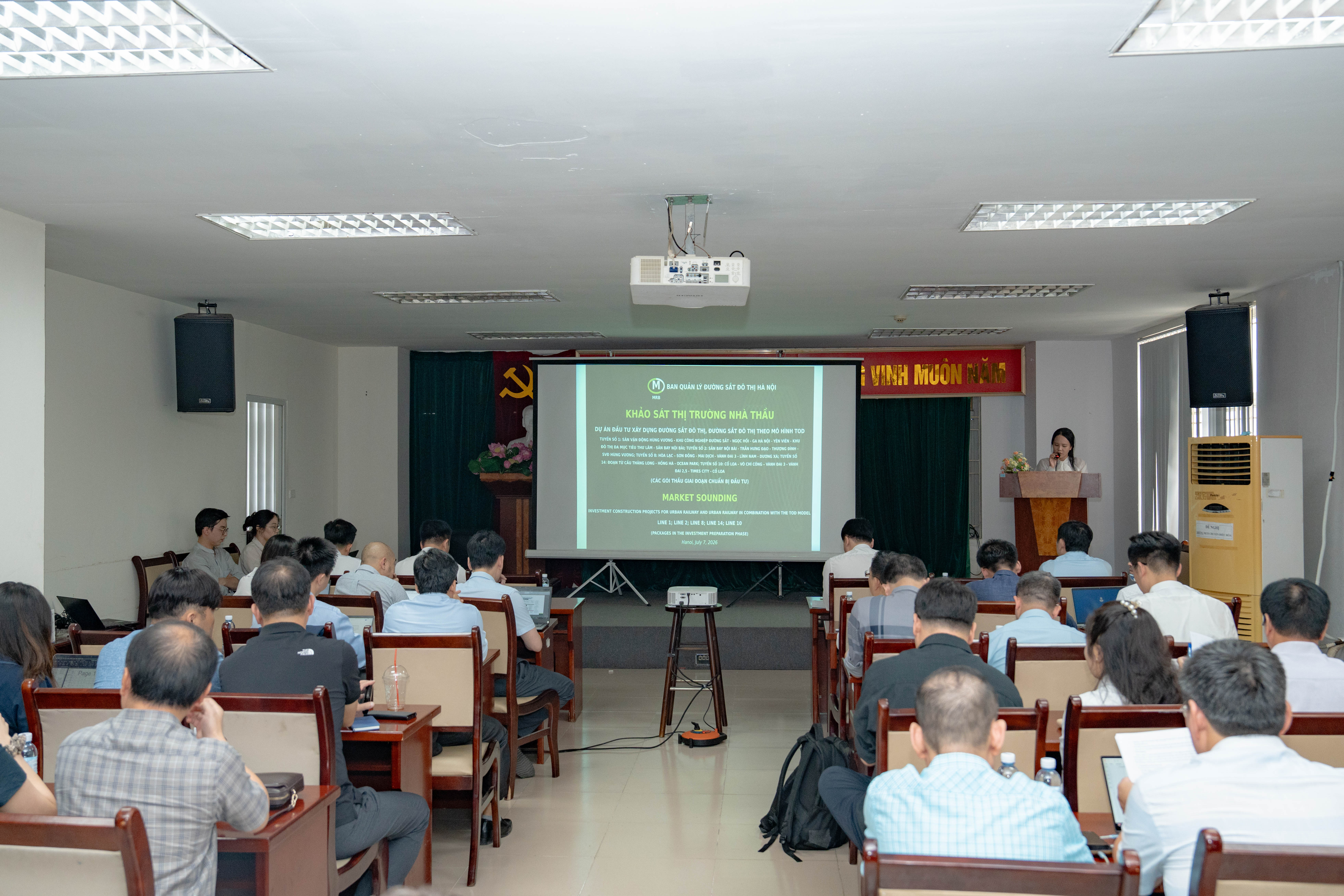 Khảo sát nhà thầu cho 05 tuyến đường sắt đô thị Hà Nội image